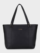 Jessica Black Classic Tote Bag