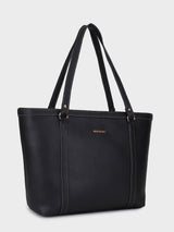 Jessica Black Classic Tote Bag