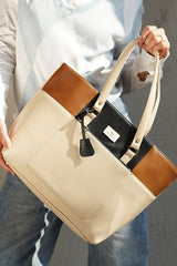 Geller Beige Classic Tote Bag