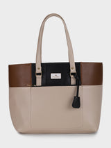 Geller Beige Classic Tote Bag