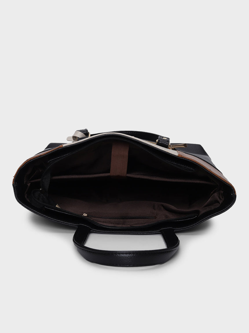 Geller Black Classic Tote Bag