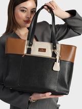 Geller Black Classic Tote Bag