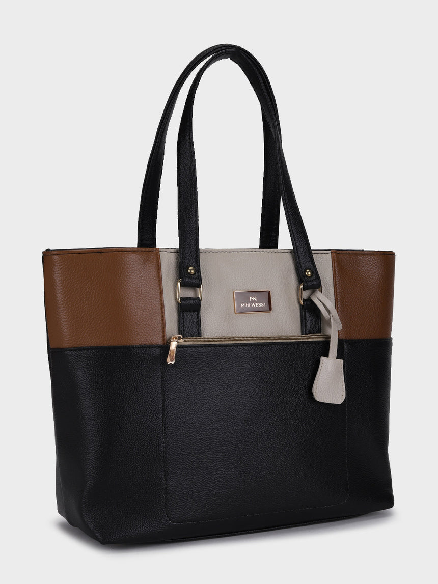 Geller Black Classic Tote Bag