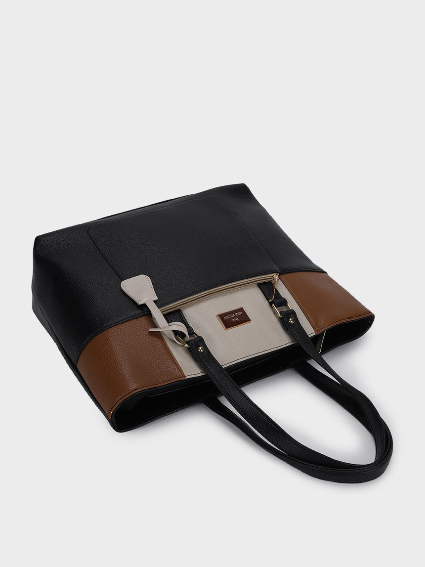 Geller Black Classic Tote Bag