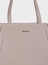 Charles Beige Classic Tote Bag