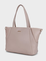 Charles Beige Classic Tote Bag