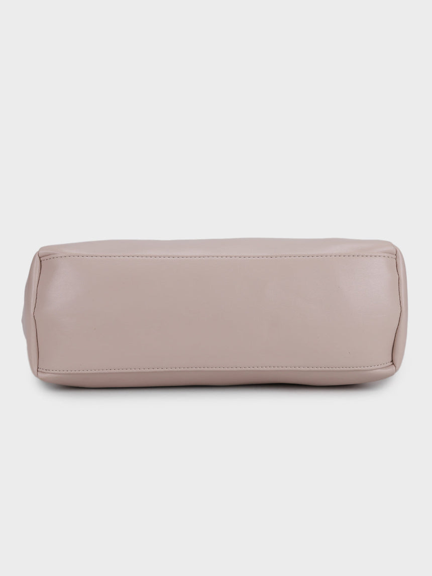 Charles Beige Classic Tote Bag