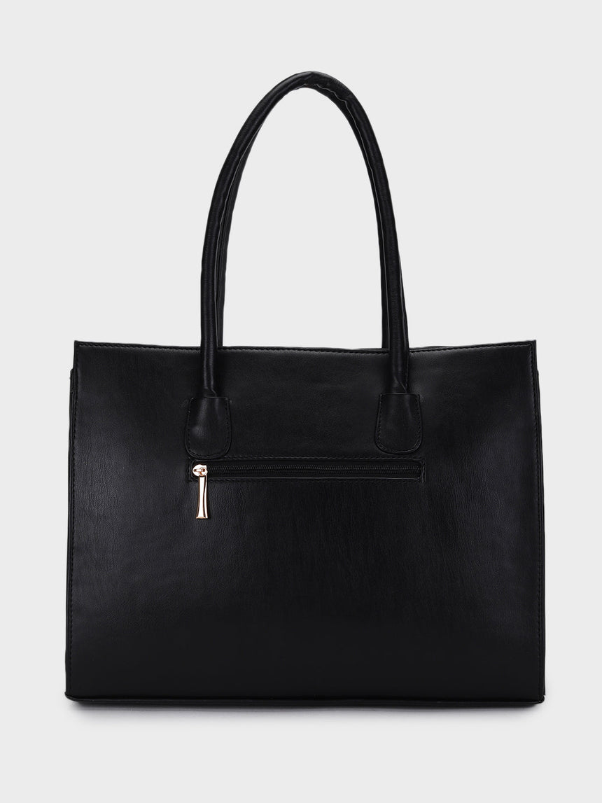 Bennet Black Classic Tote Bag