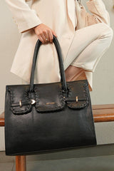 Bennet Black Classic Tote Bag