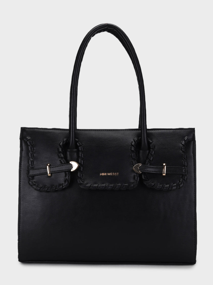 Bennet Black Classic Tote Bag