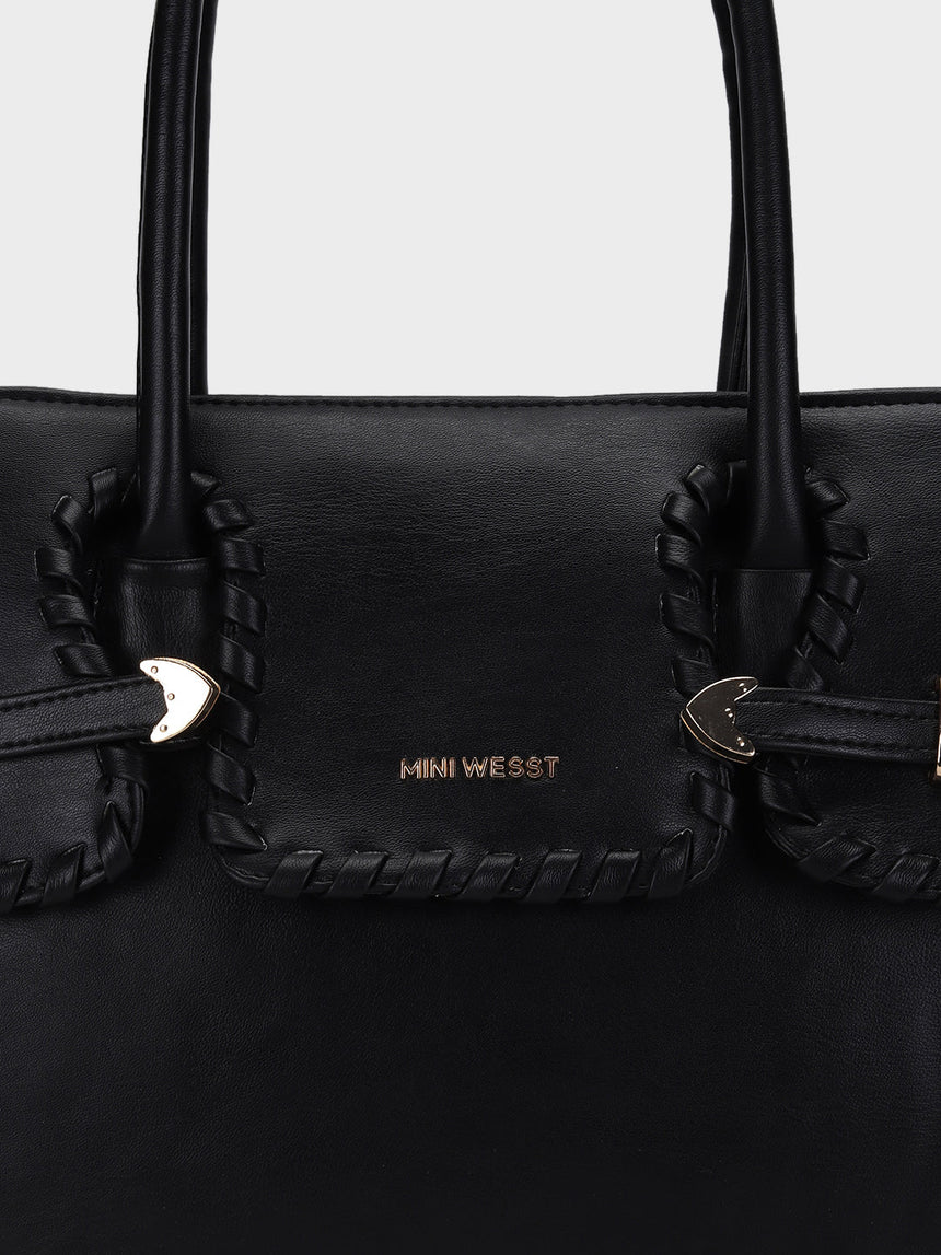 Bennet Black Classic Tote Bag