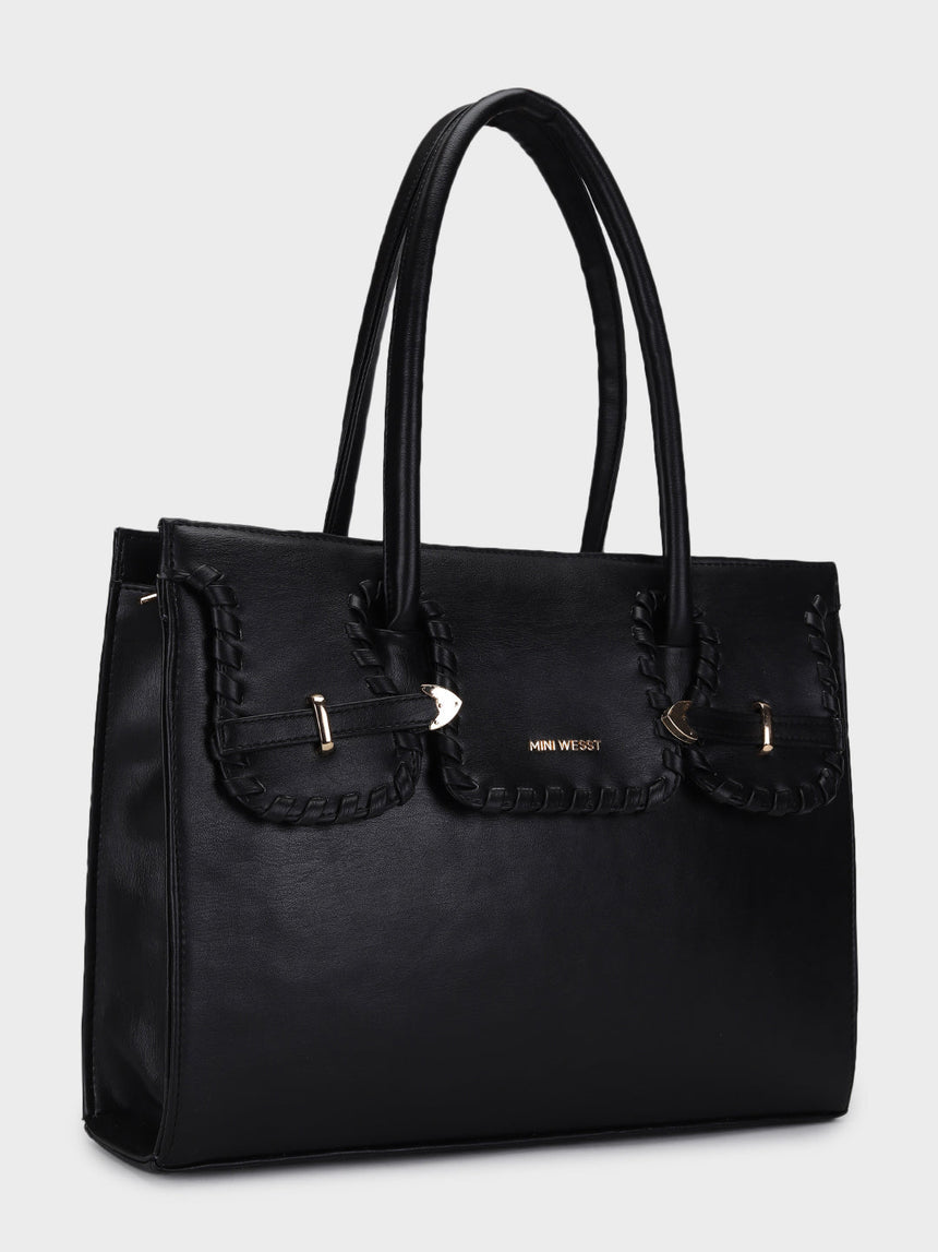 Bennet Black Classic Tote Bag