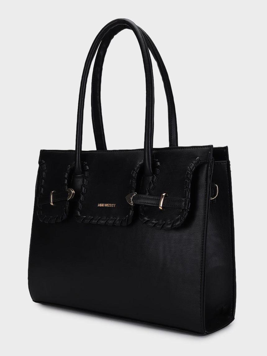 Bennet Black Classic Tote Bag