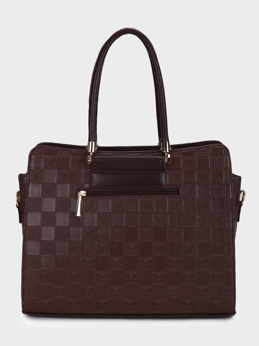 Veronica Mw Brown Tote Bag