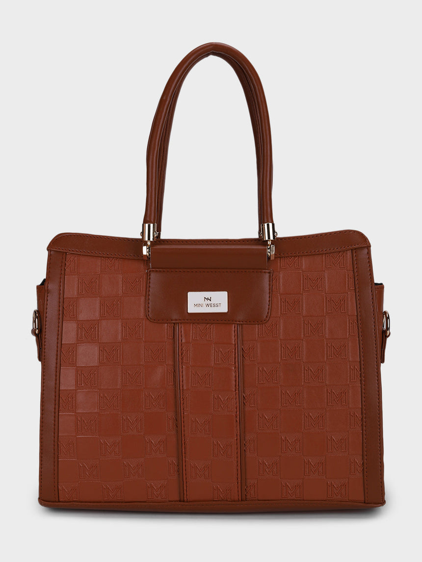 Veronica Mw Tan Tote Bag