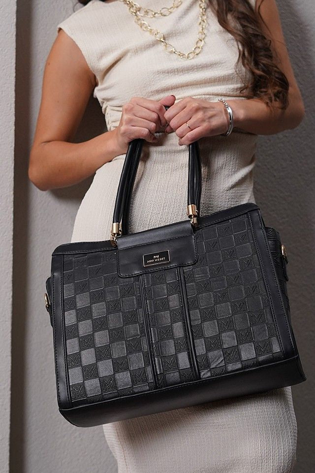 Veronica Mw Black Tote Bag