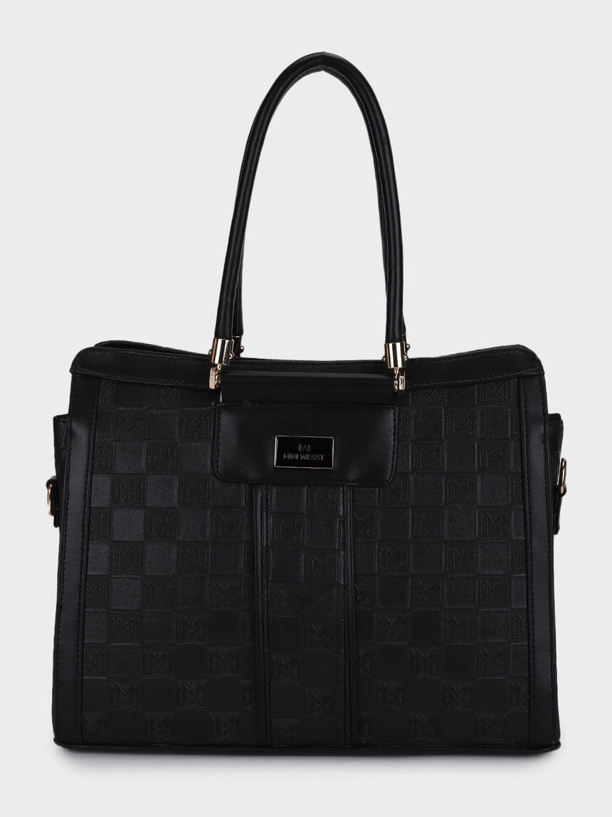 Veronica Mw Black Tote Bag