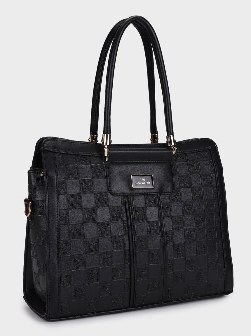 Veronica Mw Black Tote Bag
