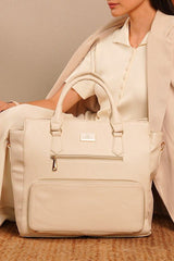 Hilary White Classic Lunch Tote Bag