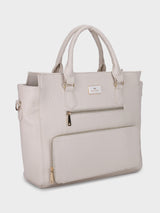 Hilary White Classic Lunch Tote Bag