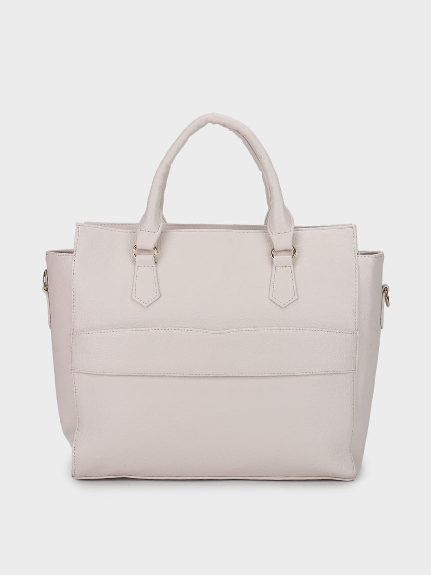 Hilary White Classic Lunch Tote Bag