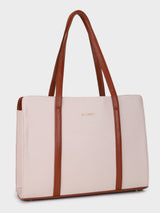Aria Beige Tote Bag