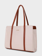 Aria Beige Tote Bag