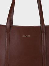 Aria Brown Tote Bag
