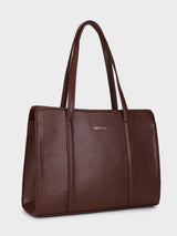 Aria Brown Tote Bag