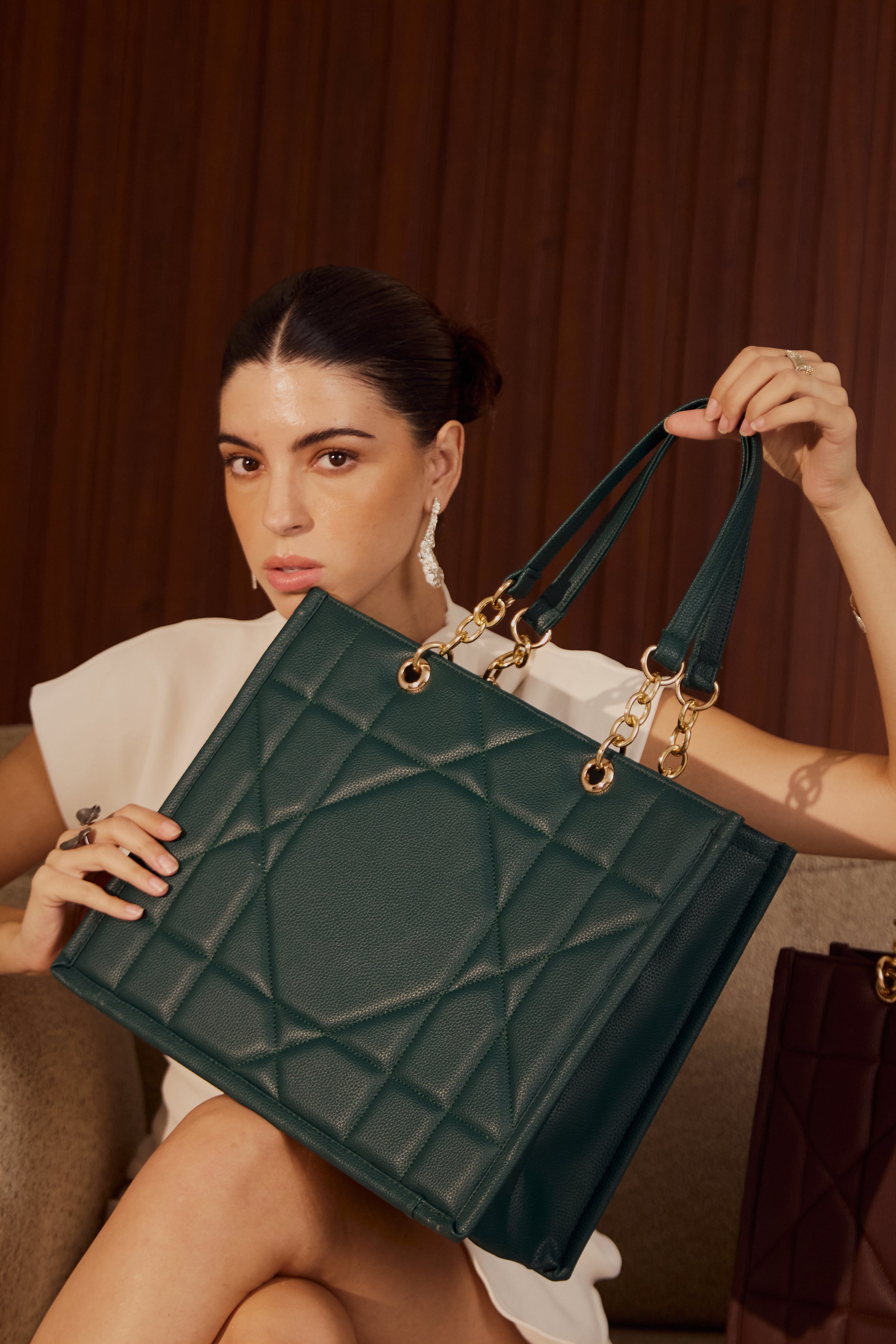 Jade Warrior Green Tote Bag