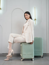 Mw London Green Set Of 2 Luggage