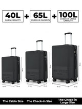 MW LONDON SET OF 2 LUGGAGE
