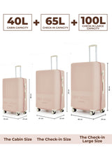 MW LONDON SET OF 2 LUGGAGE
