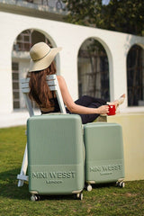 Mw London Green Set Of 2 Luggage