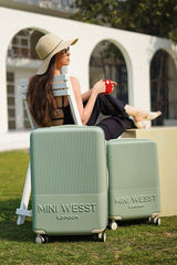 Mw London Green Set Of 2 Luggage