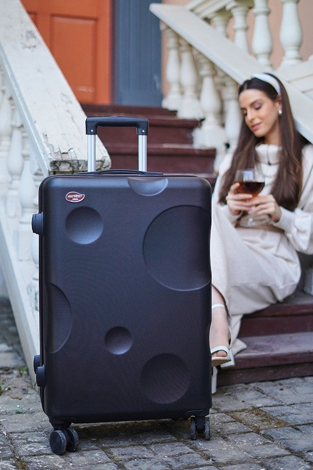 The Moon Check In Black Medium