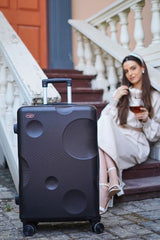 The Moon Check In Black Medium