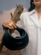 The Moon 4 Ways Black London Handbag