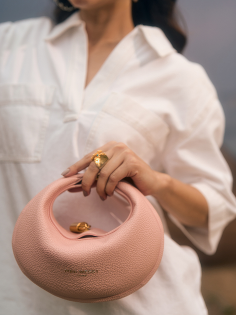 The Moon 4 Ways Pink London Handbag