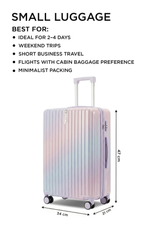 Unicorn Set Of Small & Large Luggage