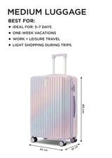 Unicorn Check In Medium Luggage