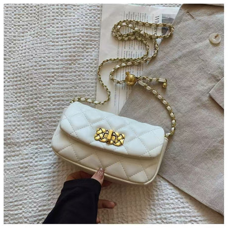 Athena White Sling Bag