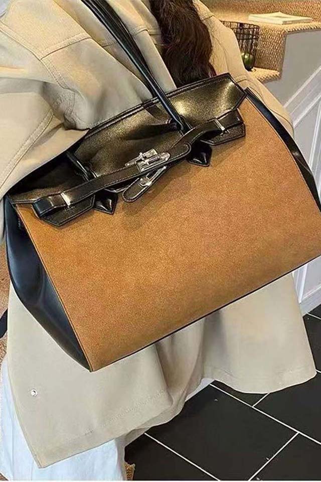 Henry Beige Tote Bag