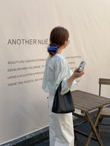 Black Hilary Bucket Sling Bag