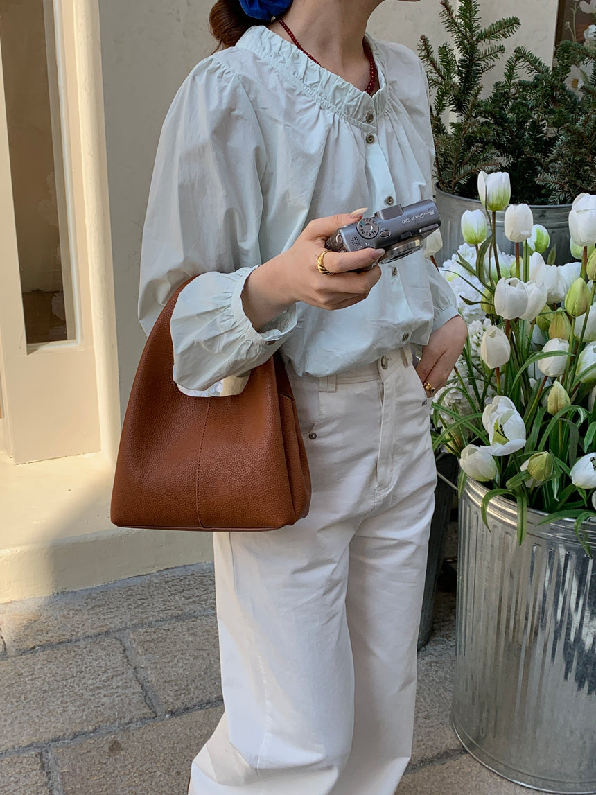 Brown Hilary Bucket Sling Bag