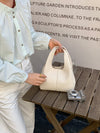 White Hilary Bucket Sling Bag