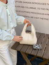 White Hilary Bucket Sling Bag