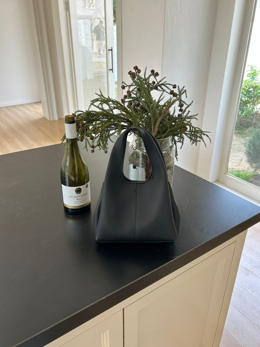 Black Hilary Bucket Sling Bag