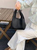 Black Hilary Bucket Sling Bag