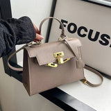 Sharon Khaki Birk Handbag